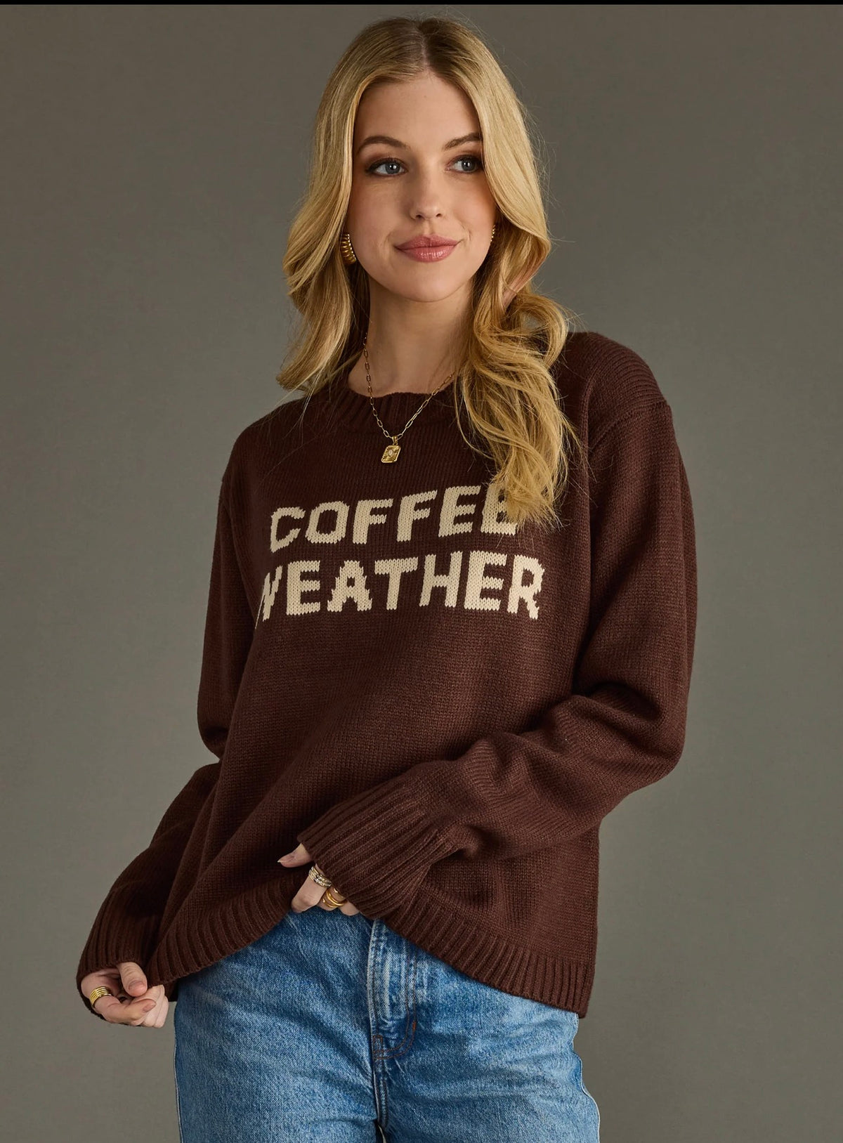 Coffee Weather Sweater