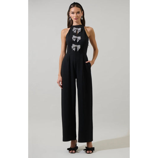 Glow bow Jumpsuit by Sugarlips