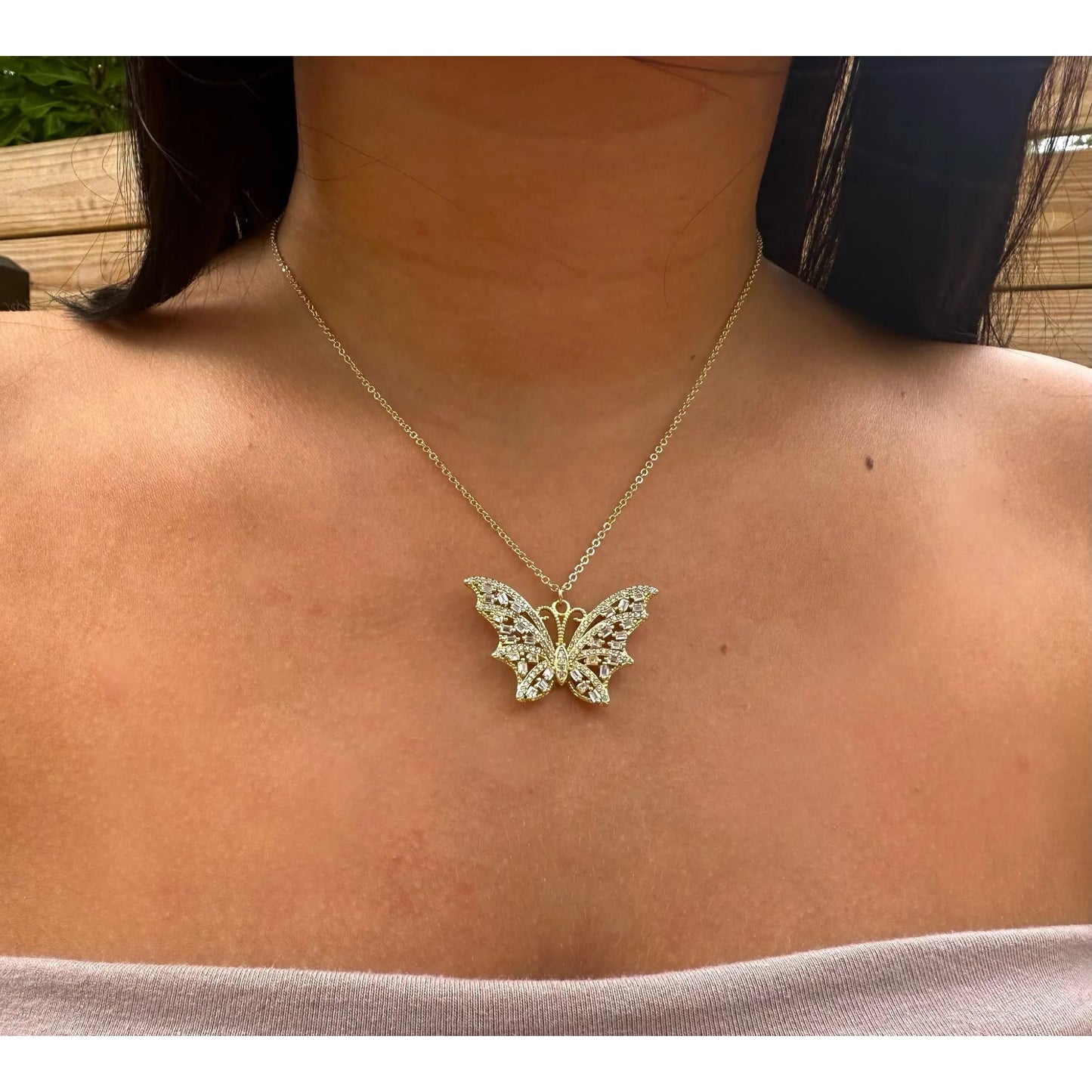 Butterfly Bling- Gold