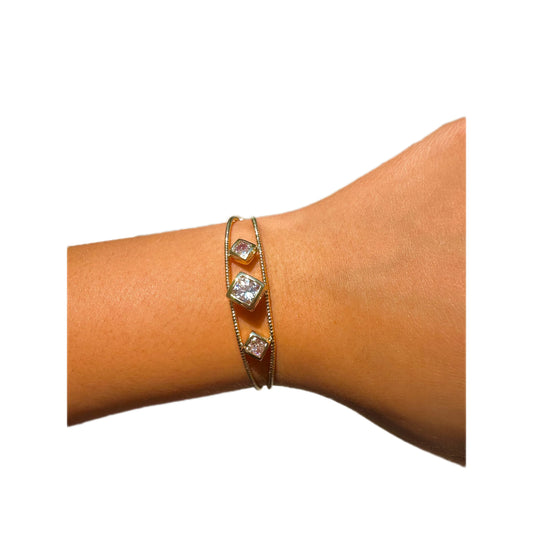 Diamonds in the sky bracelet