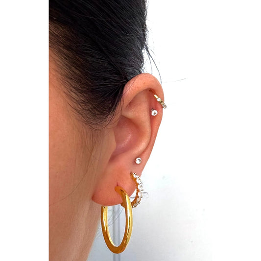 Classic Gold hoops