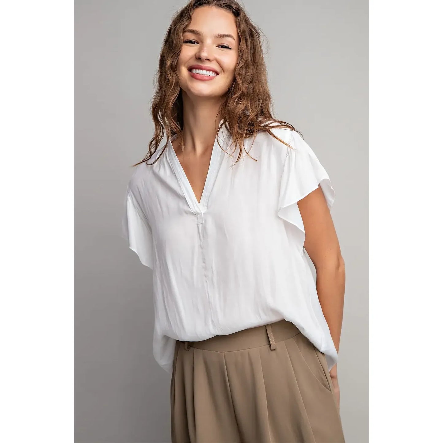 Not your average white blouse