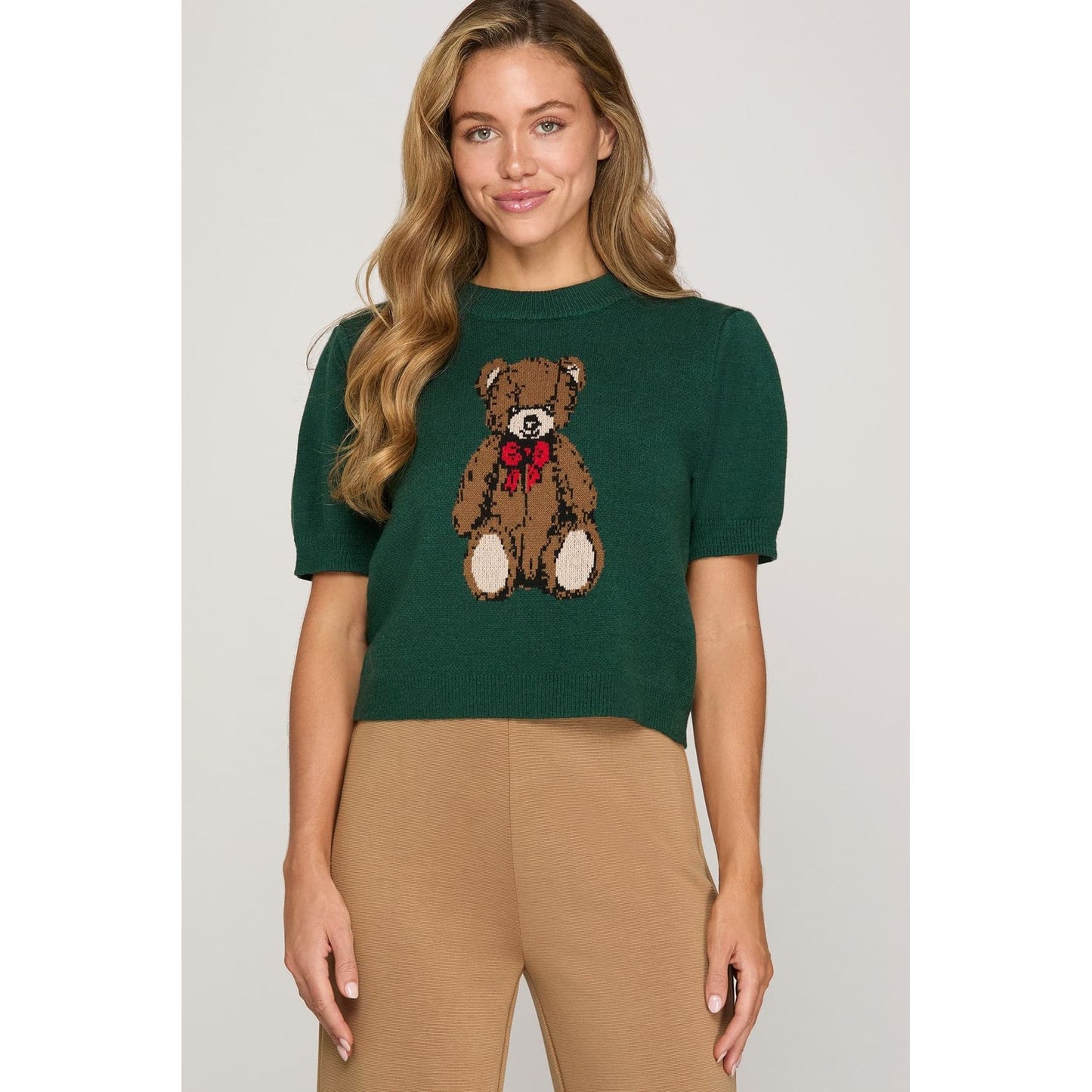 Forest Teddy Sweater
