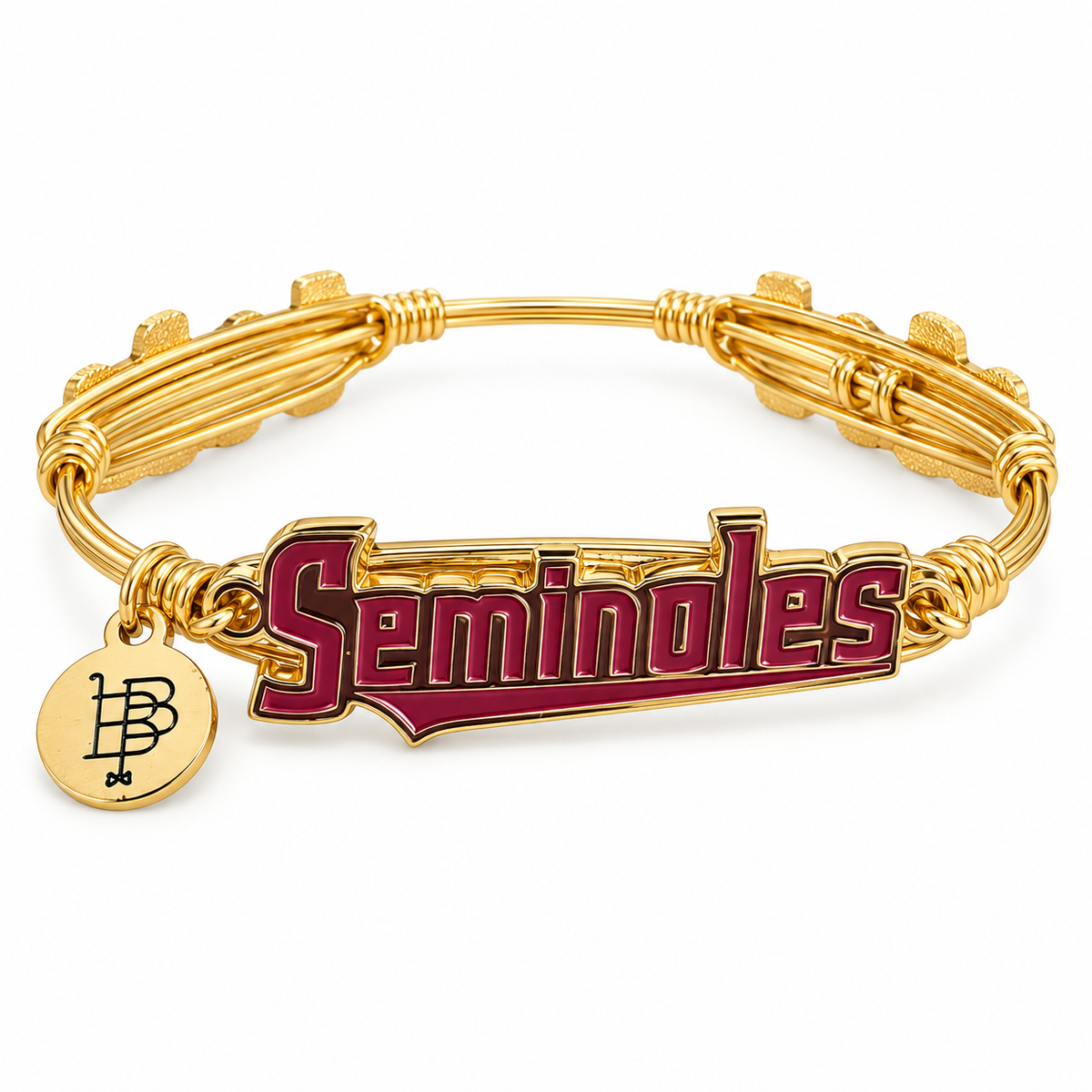 The Florida State Seminoles Script Bangle Bracelet