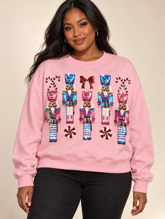 Vibrant Nutcracket Sweater