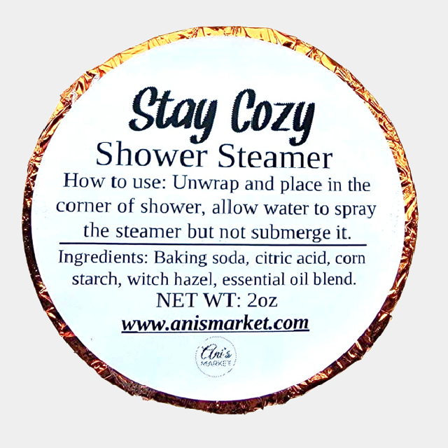 Shower Steamer - Stay Cozy (cinnamon orange)