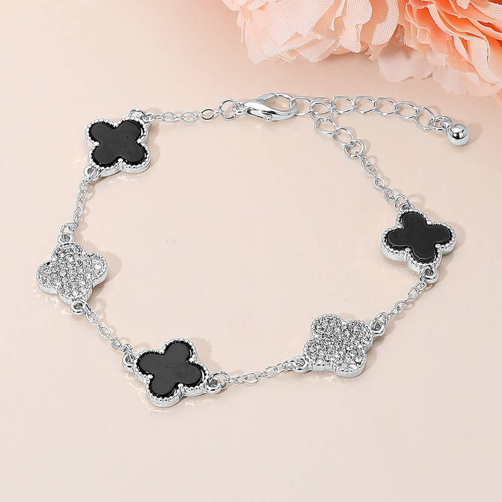 Gold Dipped Clover Bracelet