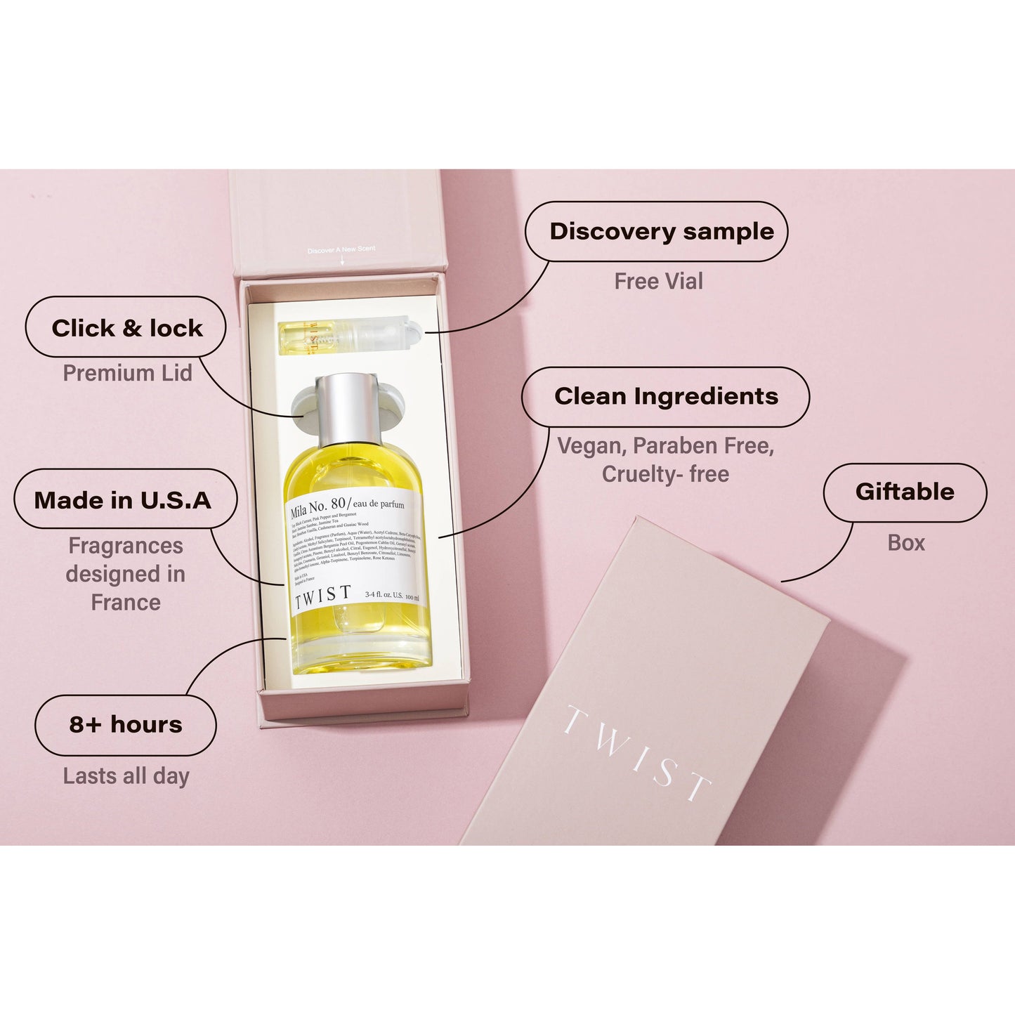 Twist Mila No. 80 - Inspired by Valentino- Donna Born In Roma