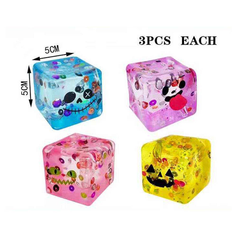 Halloween Cube Squishy Toy