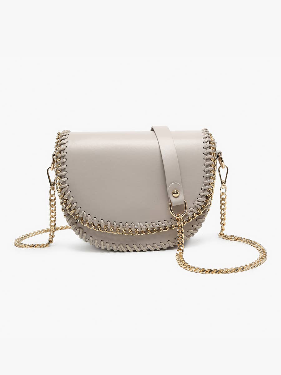 Istanbul Gold Chain Trim Crossbody