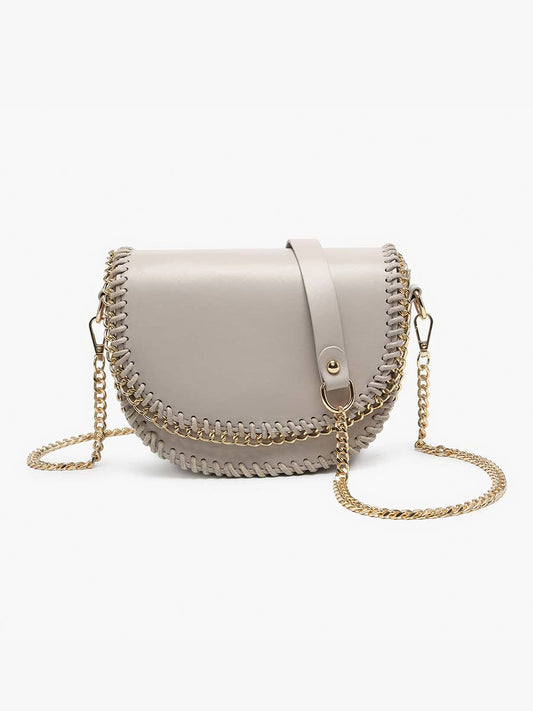 Istanbul Gold Chain Trim Crossbody