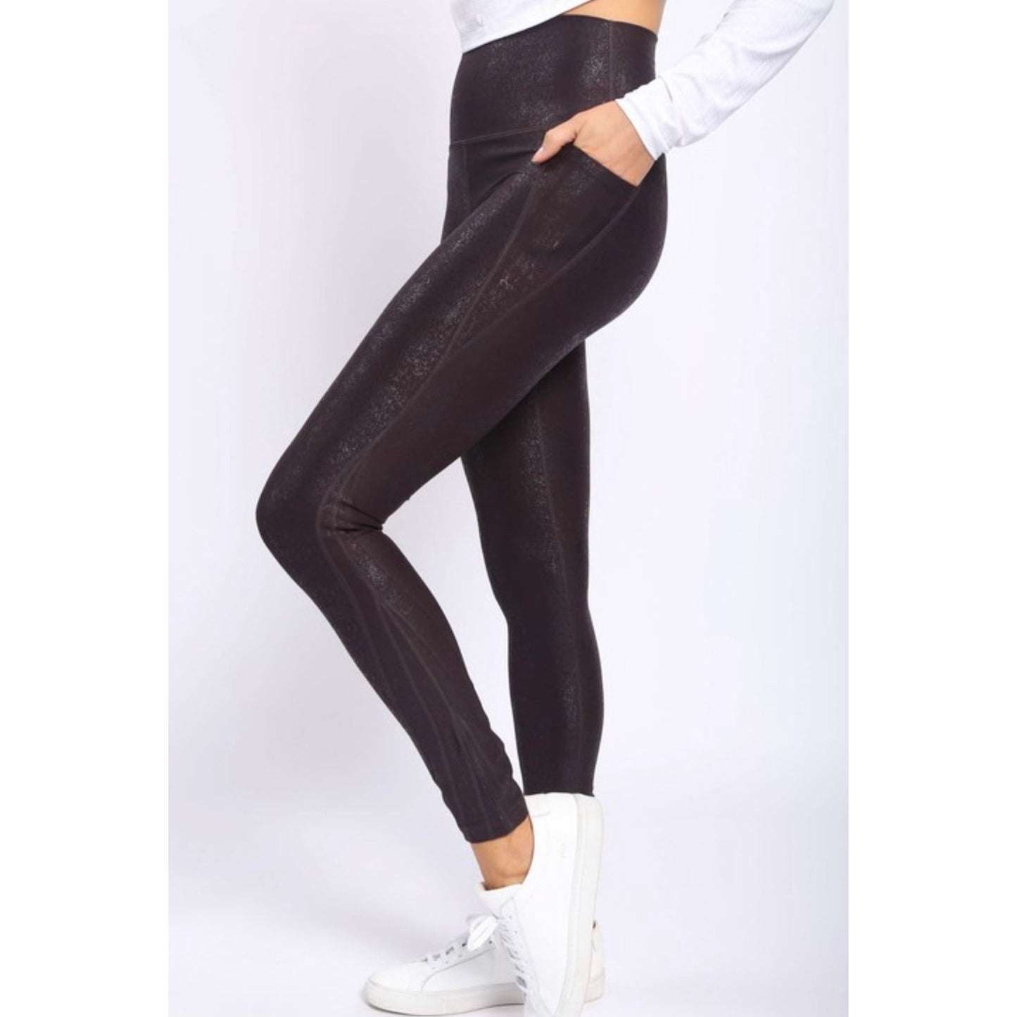 Lets Get Physical Leggings "Chocolate"