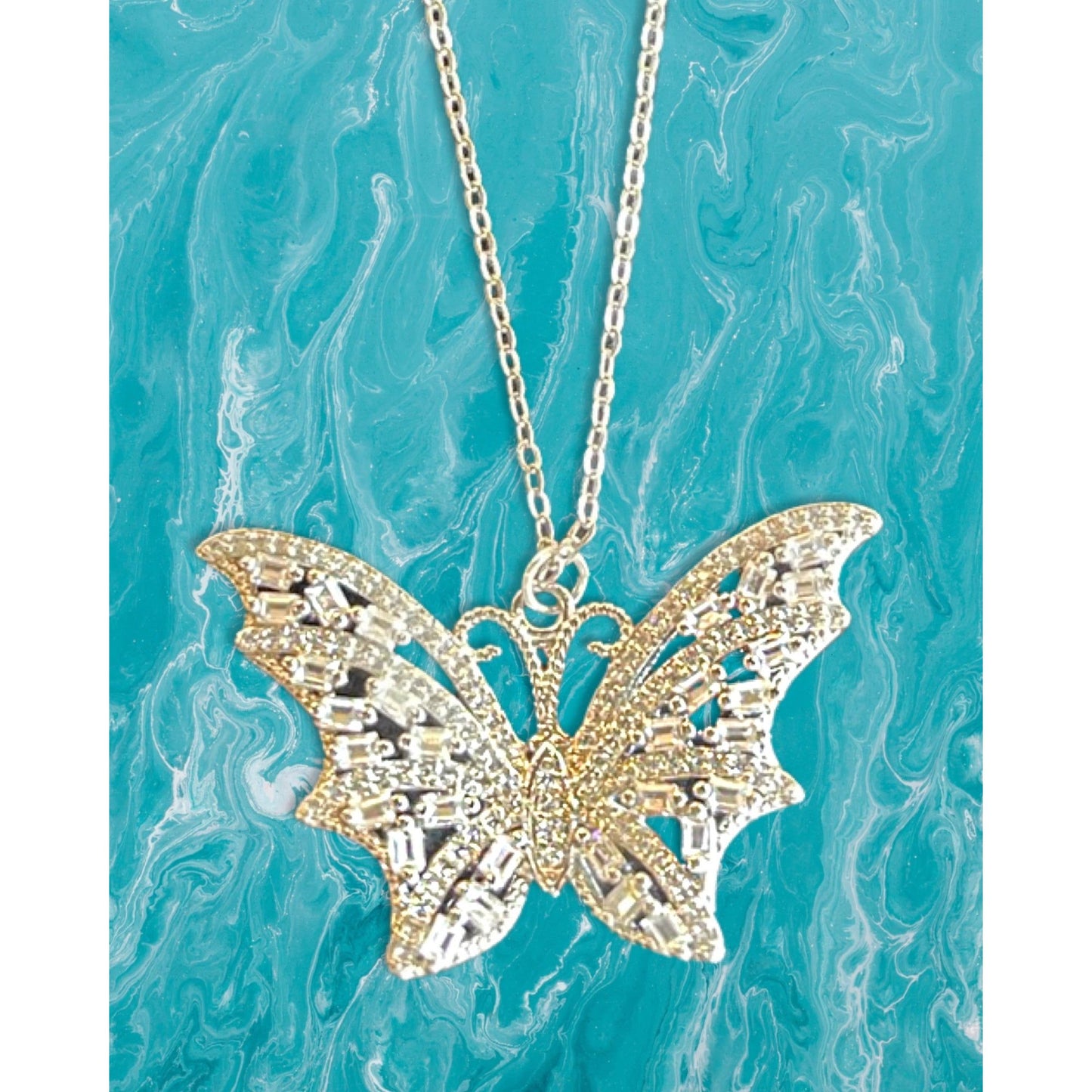Butterfly Bling - Silver